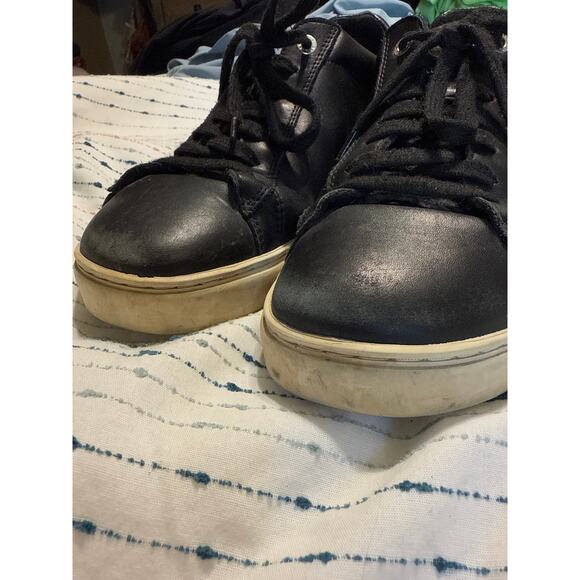 Birkenstock Bend Low Leather Sneakers Black Size 40 - Picture 6 of 6